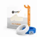 PIPE FLONIX 1/4 WHITE/BLUE 100 MTR